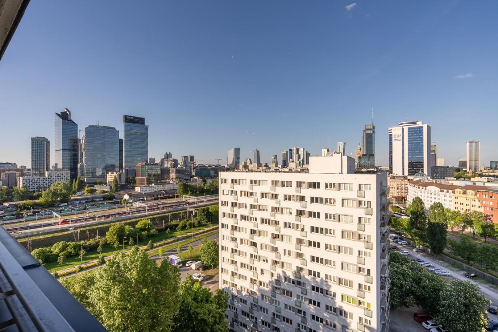 12th Floor Old Ochota - 77m2, Balcony, View, Desk - By Rentujemy