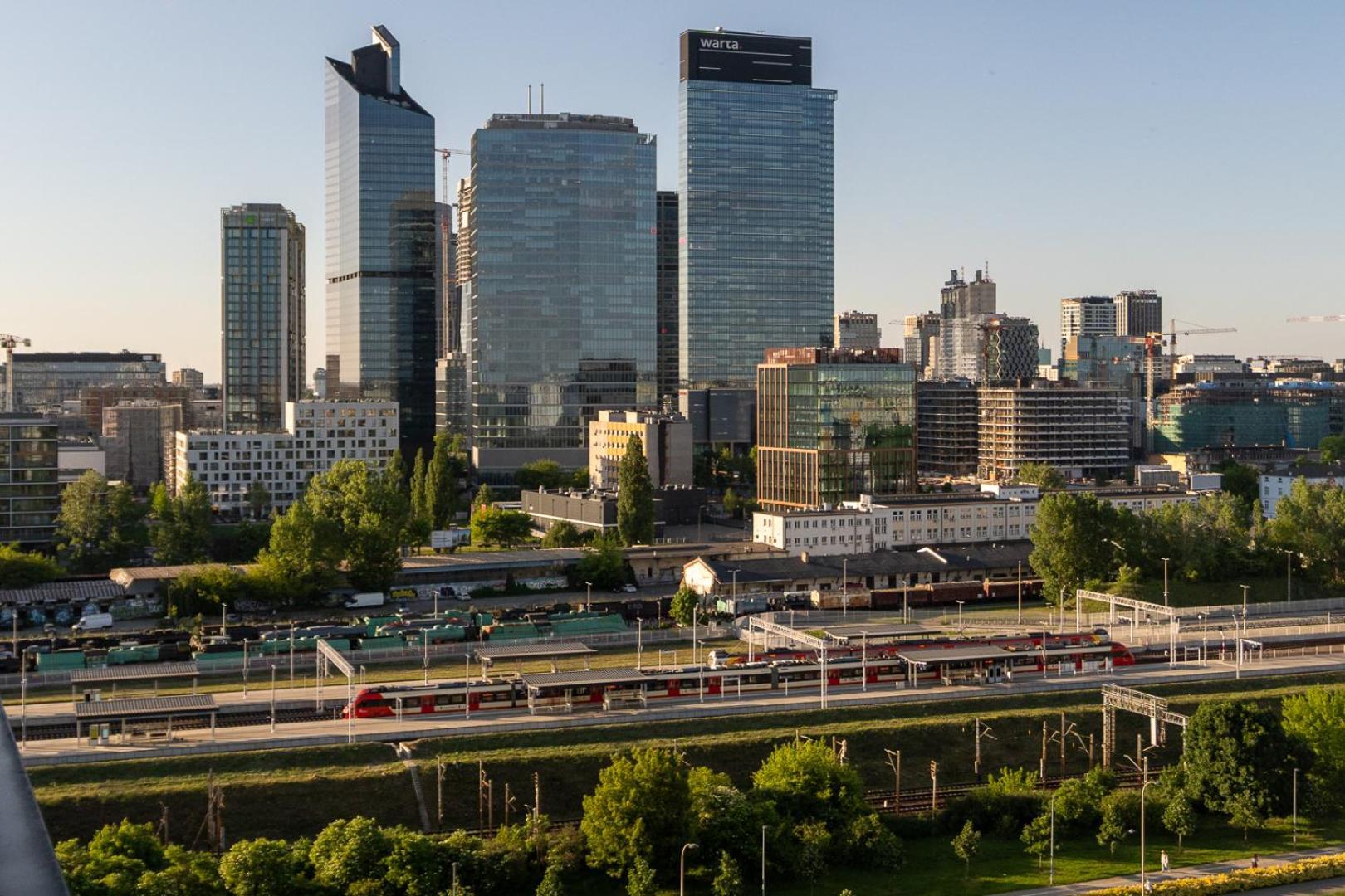 12th Floor Old Ochota - 77m2, Balcony, View, Desk - By Rentujemy Warszawa