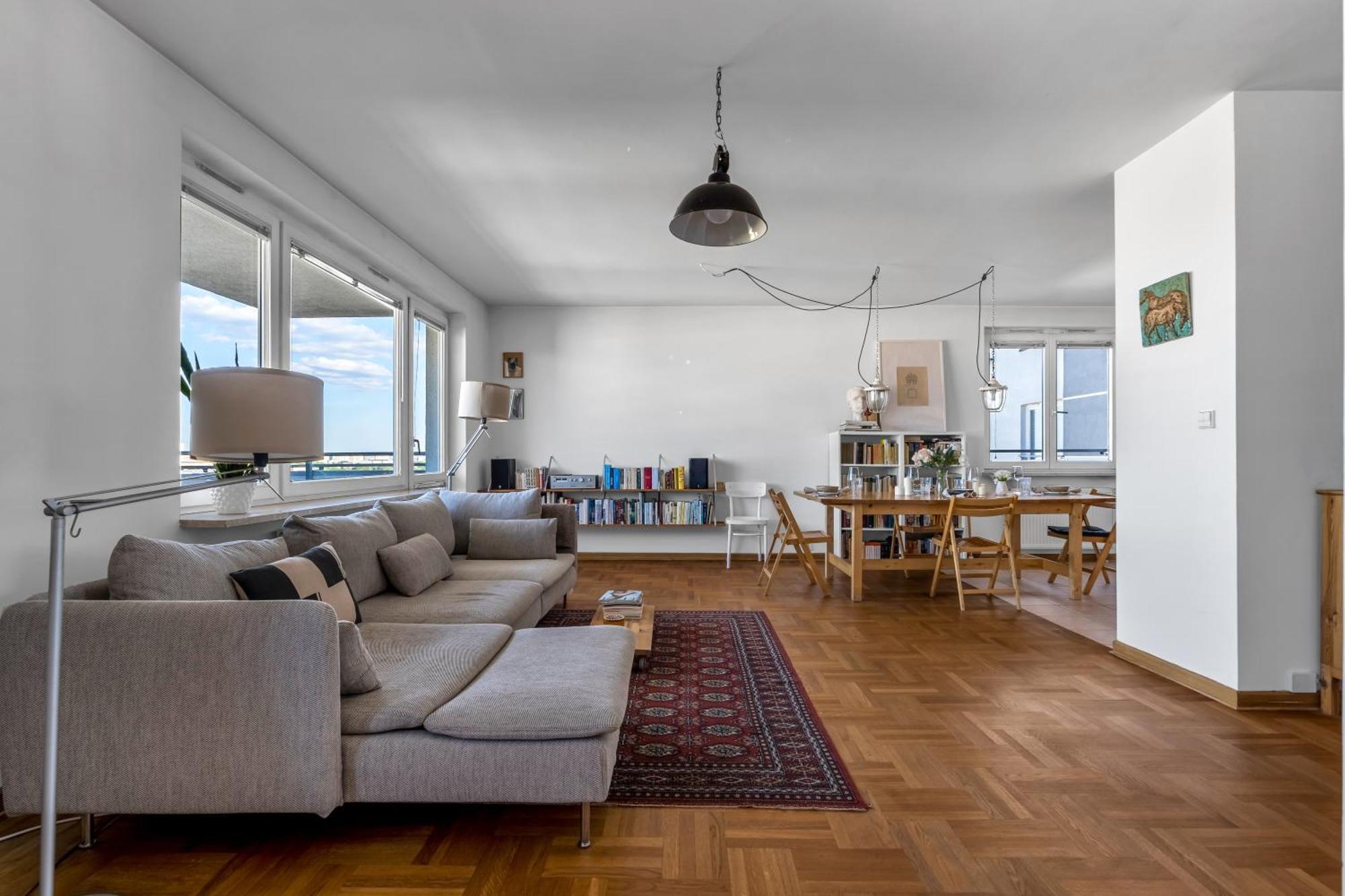 12th Floor Old Ochota - 77m2, Balcony, View, Desk - By Rentujemy *